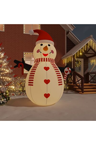 Concept Φουσκωτός χιονάνθρωπος με LED, 460 εκ.
