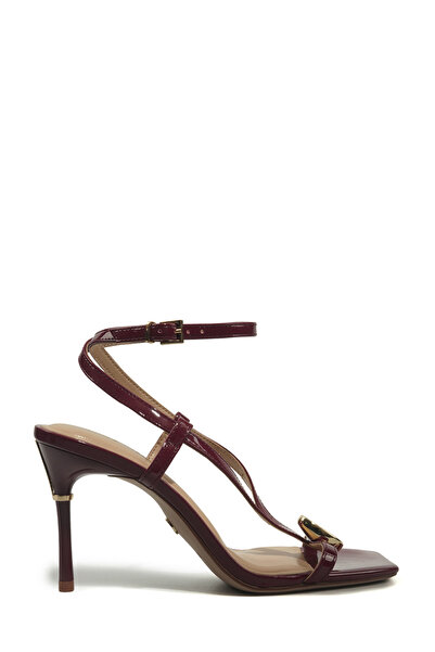 Nine West Ealen 6Fx Burgundy Women's Heels Sandals