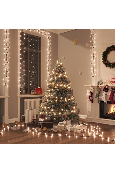 Concept Instalație compactă cu 2000 LED-uri albe calde, 40 m, PVC