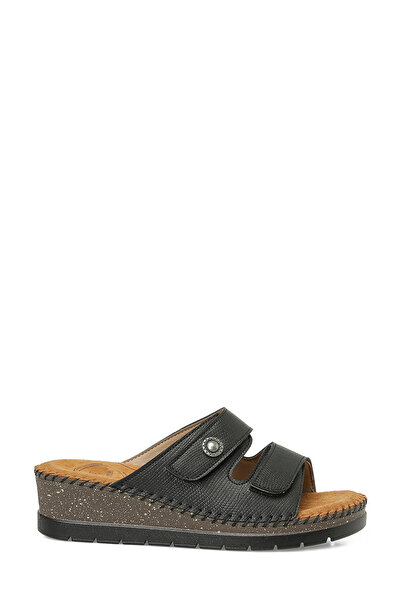 Polaris 105801.Z6Fx Black Women Slipper