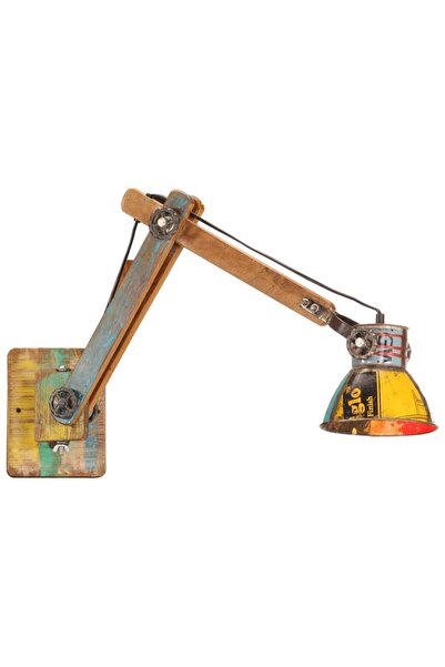 Concept Lampă de perete industrială, multicolor, E27 rotund