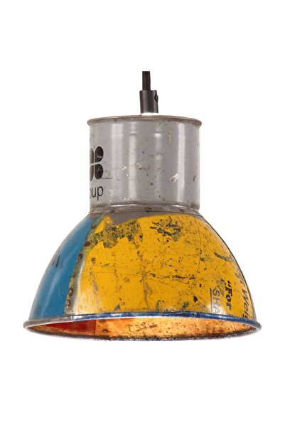 Concept Lustră suspendată industrială 25 W multicolor 17 cm E27 rotund