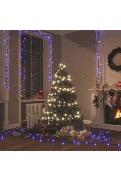 Concept Instalație cu 2000 LED-uri, albastru, 200 m, PVC