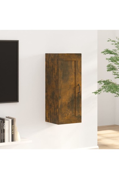 Concept Dulap suspendat, stejar fumuriu, 35x34x90 cm, lemn prelucrat