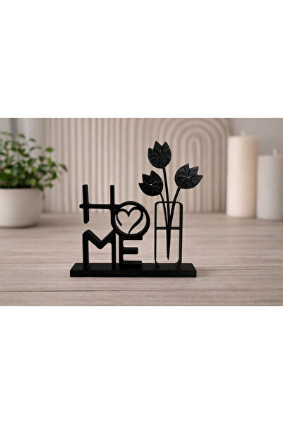 lysiaaccessory Dekoratif Home Yazılı Biblo – Modern Masa Üstü Ev Dekoru ve He...