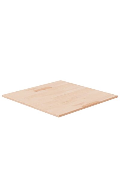 Concept Τετράγωνη επιφάνεια τραπεζιού, 60x60x1,5 εκ., μασίφ ακατέργαστο ξύλο ...