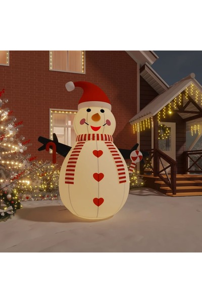 Concept Φουσκωτός χιονάνθρωπος με LED, 300 εκ.