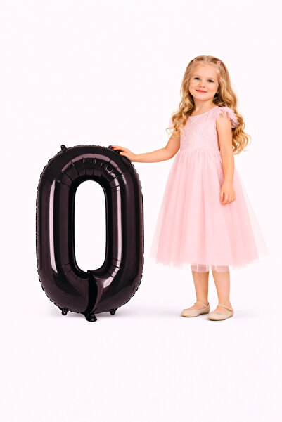 Yusuf Dirik YD Party Supplies بالون فويلو على شكل رقم 0 مقاس 76 سم 34 بوصة