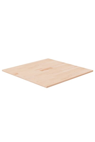 Concept Blat de masă pătrat,70x70x1,5cm, lemn masiv stejar netratat