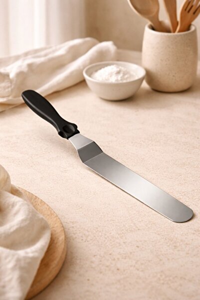 Emal Home Stainless Steel Pastry Spatula Ergonomic Strappy Professional Kitch...