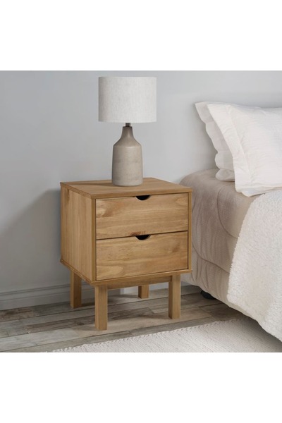 Concept Κομοδίνο, 46x39,5x57 εκ., μασίφ ξύλο πεύκου