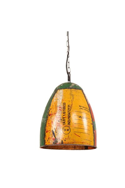 Concept Lustră suspendată industrială 25 W multicolor 32 cm E27 rotund