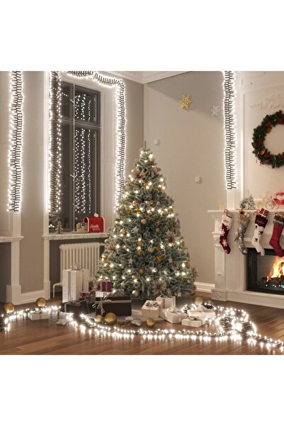 Concept Εγκατάσταση σε σύμπλεγμα με 400 LED, ψυχρό λευκό, 8 m, PVC