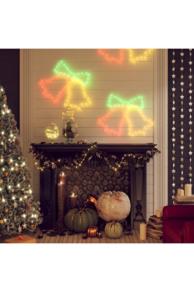 Concept Figurine clopoței de Crăciun cu 72 LED-uri, 2 buc., 50x56 cm