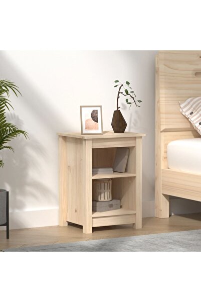 Concept Κομοδίνο, 40x35x55 εκ., μασίφ ξύλο πεύκου