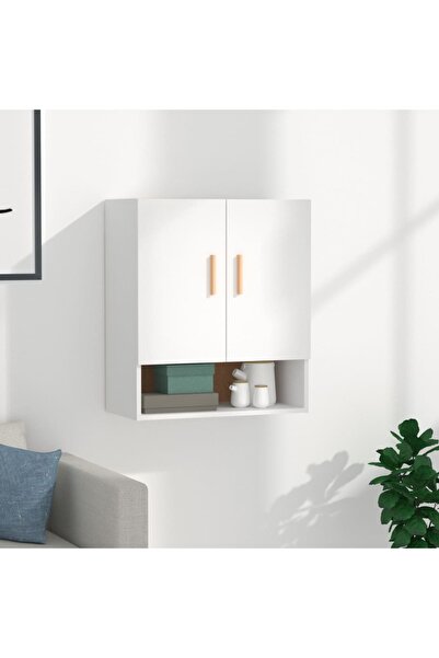 Concept Dulap de perete, alb, 60x31x70 cm, lemn compozit