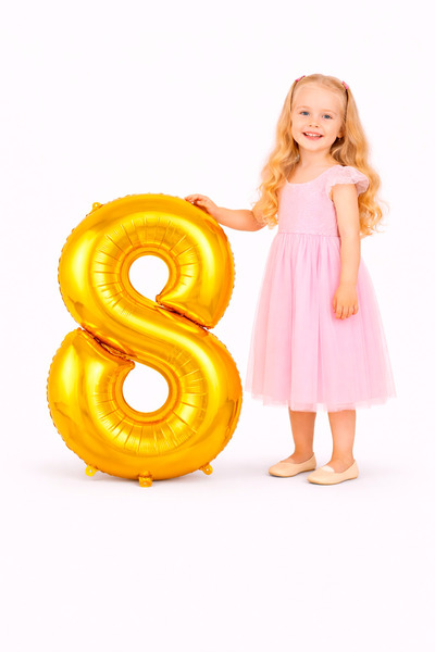Yusuf Dirik YD Party Supplies Foil Number Balloon 8 Number 76 cm 34 Inch