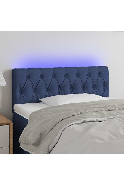 Concept Κεφαλάρι LED, μπλε, 100x7x78/88 cm, ύφασμα