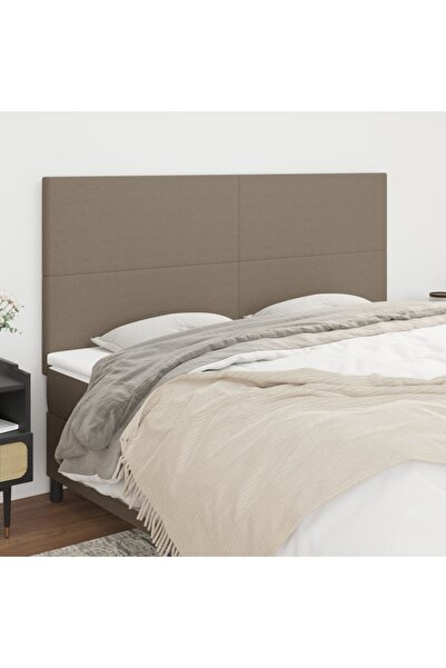 Concept Κομοδίνα, 4 τεμάχια, γκρι-μπεζ, 100x5x78/88 cm, ύφασμα