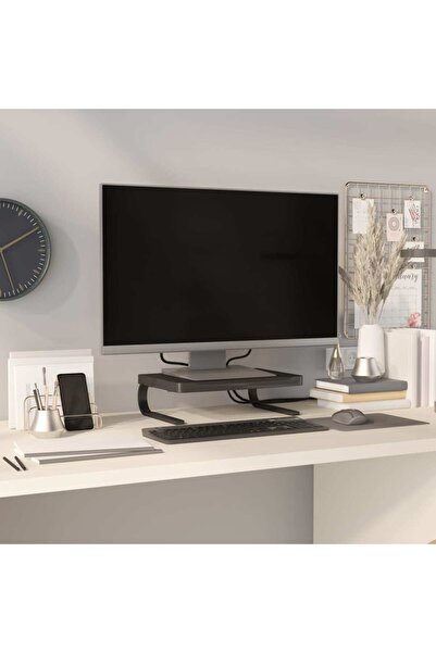 Concept Βάση οθόνης, μαύρη, 37x28x11,5 εκ.