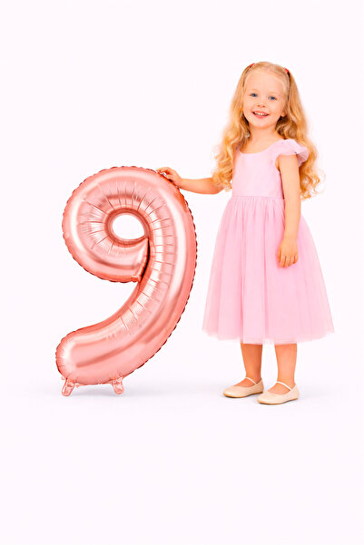 Yusuf Dirik YD Party Supplies Foil Number Balloon 9 Number 76 cm 34 Inch