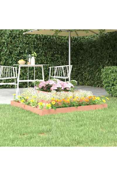 Concept Jardinieră, 110x110x27 cm, lemn masiv douglas