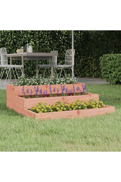 Concept Γλάστρα, 78x78x27 cm, από μασίφ έλατο Ντάγκλας