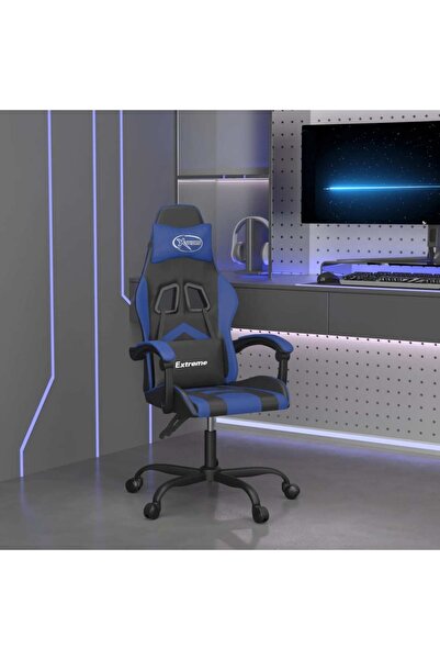 Concept Περιστρεφόμενη καρέκλα gaming, μαύρη και μπλε, οικολογικό Δερμάτινο