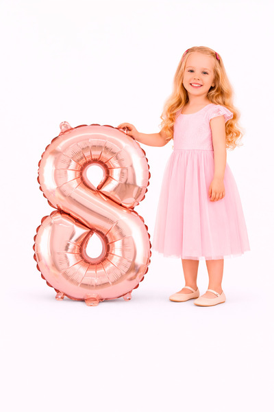 Yusuf Dirik YD Party Supplies Foil Number Balloon 8 Number 76 cm 34 Inch