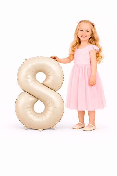 Yusuf Dirik YD Party Supplies بالون فويلو على شكل رقم 8 مقاس 76 سم 34 بوصة