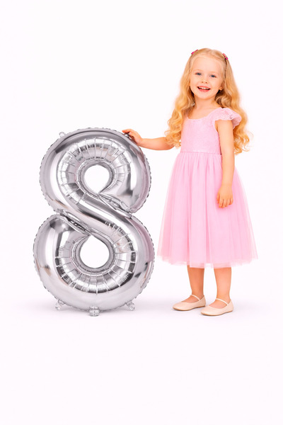 Yusuf Dirik YD Party Supplies Foil Number Balloon 8 Number 76 cm 34 Inch