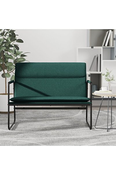 Concept Bancă, verde închis, 100x64x80 cm, textil