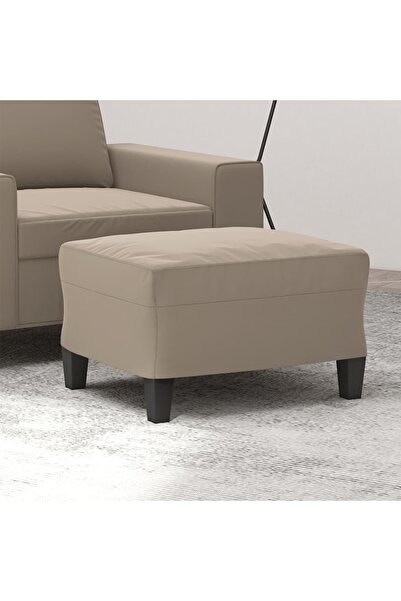 Concept Taburet, gri taupe, 60x50x41 cm, microfibră