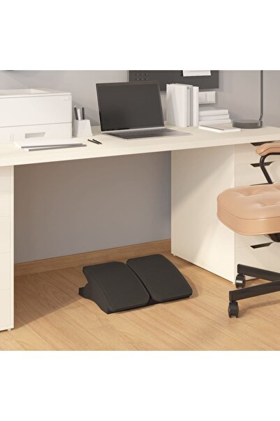 Concept Υποπόδιο, μαύρο, 43,5x32,5x10,5 εκ.