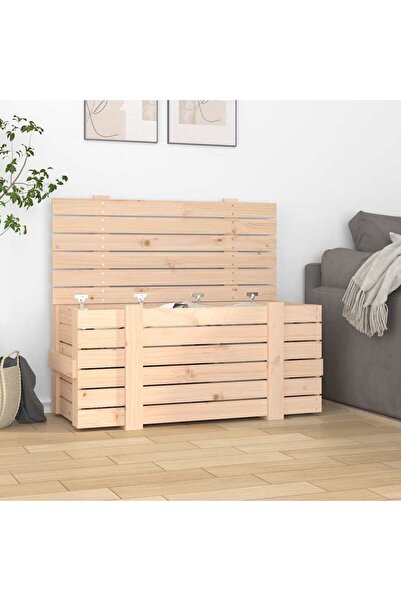 Concept Κουτί αποθήκευσης, 91x40,5x42 εκ., μασίφ ξύλο πεύκου
