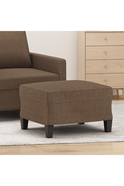 Concept Σκαμπό, καφέ, 60x50x41 cm, ύφασμα