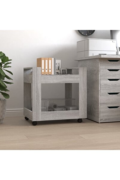 Concept Καρότσι γραφείου, γκρι sonoma, 60x45x60 cm, επεξεργασμένο ξύλο