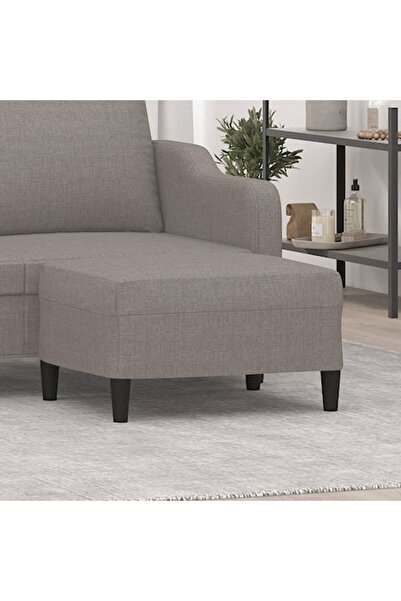 Concept Taburet, gri taupe, 70x55x41 cm, material textil