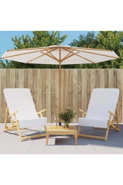 Concept Prosoape de plajă, 2 buc., alb, 60x135 cm, textil 400 GSM