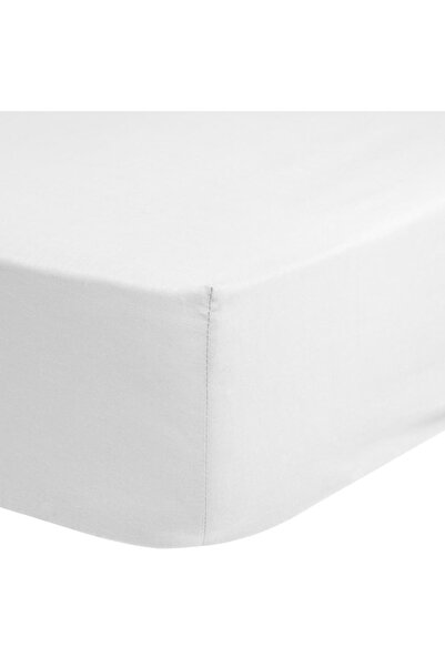 Good Morning Cearceaf elastic din jerseu, 70x140/150 cm, alb