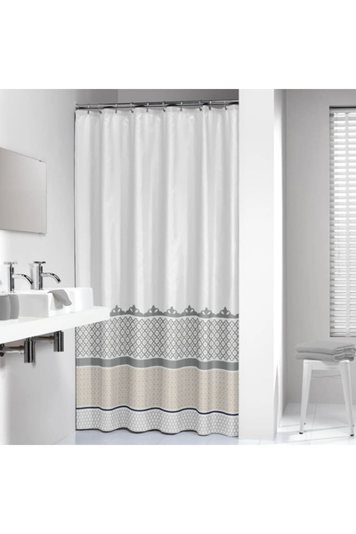 Sealskin Marrakech shower curtain, silver, 180 cm, 235281318