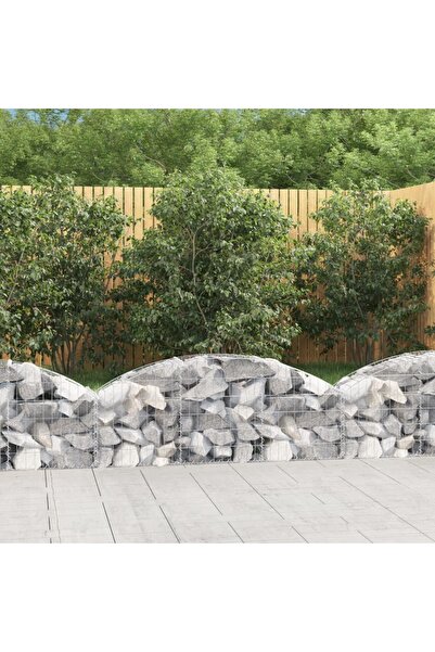 Concept Coș gabion arcuit, 150x30x40/60 cm, fier galvanizat
