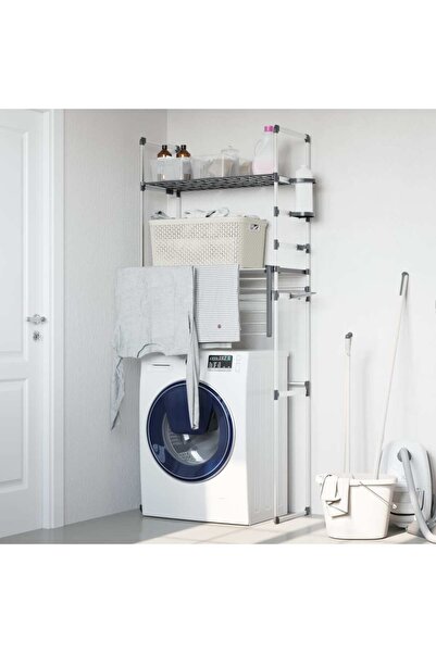 Concept Ράφι πλυντηρίου ρούχων, αλουμίνιο 77x52x192 cm