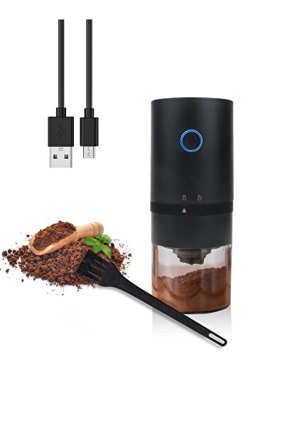 Arabest Portable Rechargeable Burr Coffee Grinder with Multiple Settings, Com...