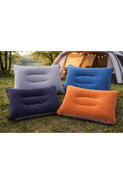 MAKAMP Şişme Kamp Yastığı Taşınabilir Hava Yastığı Outdoor ve Seyahat Yastığı