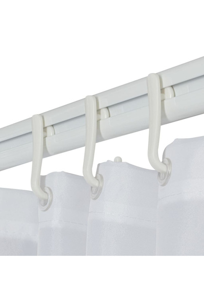 Sealskin Set șină pentru perdea de duș Easy-Roll, alb