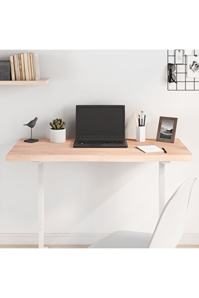 Concept Blat de masă, 100x40x4 cm, lemn masiv de stejar netratat