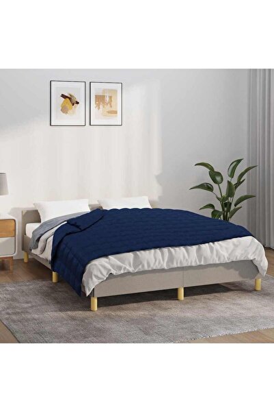 Concept Pătură cu greutăți, albastru, 150x200 cm, 7 kg, material textil