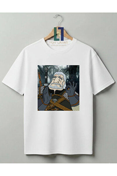 Grafftee Clothing Tricou The Witcher Design Premium cu imprimeu - Design spec...