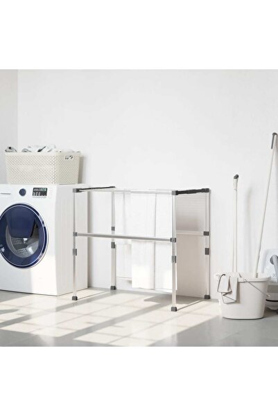 Concept Uscător de rufe, 83x(50-55)x(40-85) cm, aluminiu